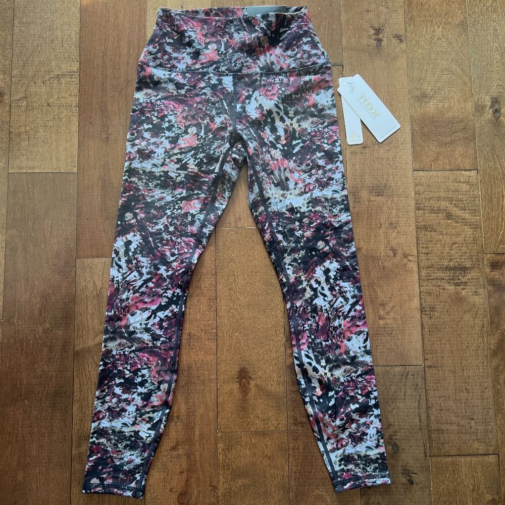 RBX Women's Multi-Color Stretch Angle Active Yoga Pants, Size S - NWT